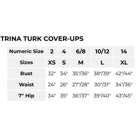 Trina Turk VIVID VISTA SWIM PANT Cover Up Wide Leg Retro Lounge NWT Small - Picture 5 of 7
